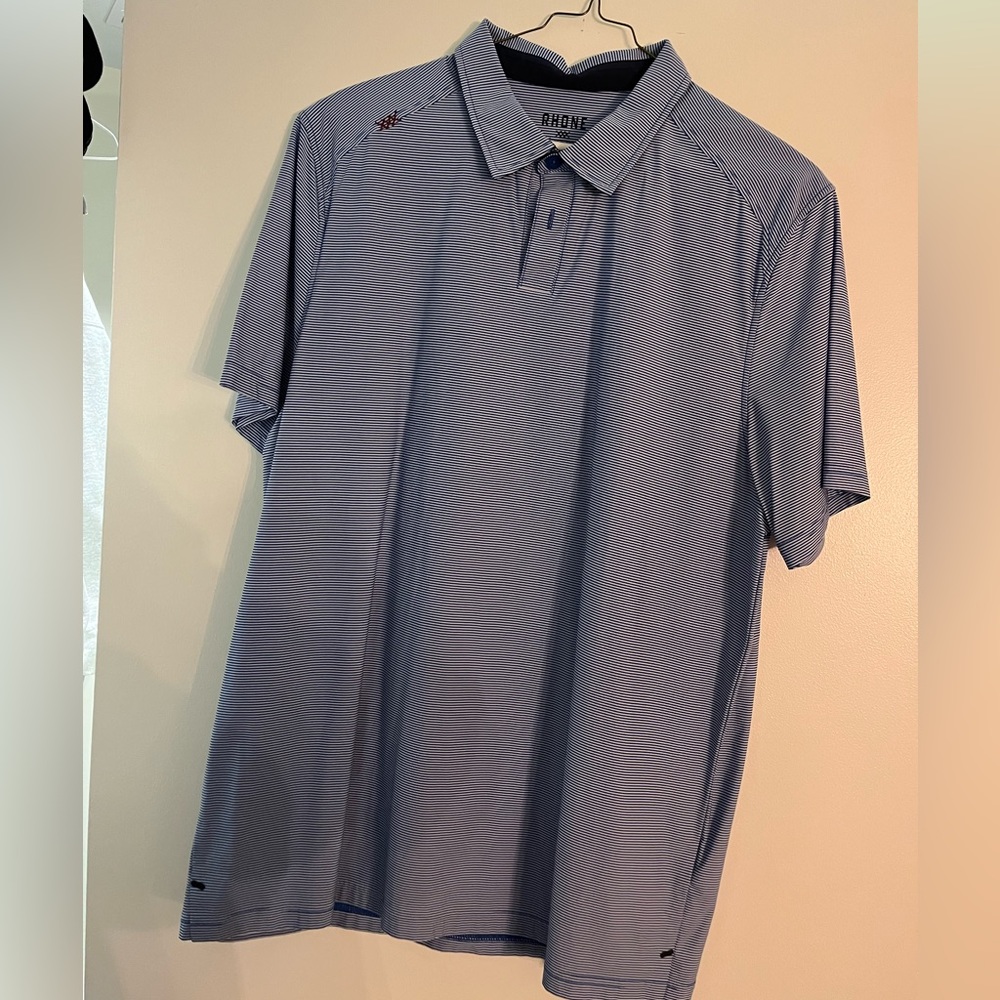 rhone men’s commuter polo shirt - size L
